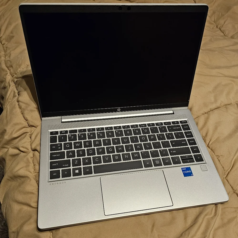 HP Probook Laptop with Laptop desk